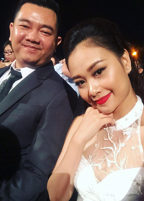 Tuấn Mario không chỉ là bạn trai của Hà Thúy Anh mà còn là quản lý của cô. Ảnh: FBNV