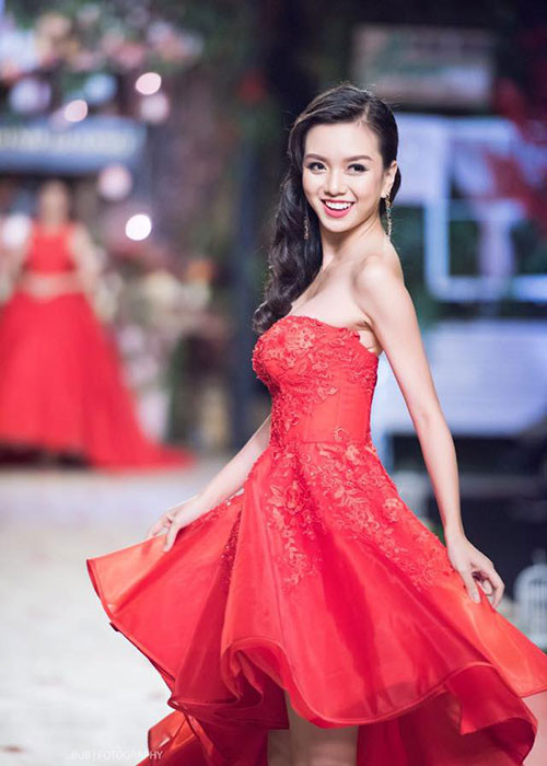 Trước Hoa hậu Việt Nam 2018, Thảo Vy từng tham gia cuộc thi Tìm kiếm người mẫu thể hình Việt Nam 2017.