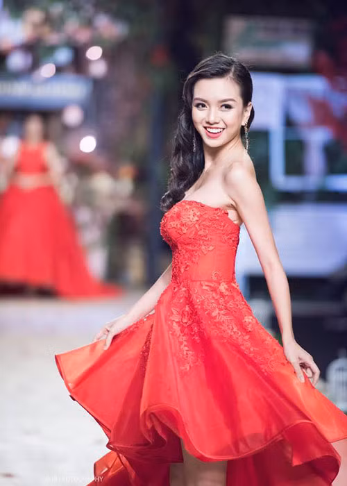 Trước Hoa hậu Việt Nam 2018, Thảo Vy từng tham gia cuộc thi Tìm kiếm người mẫu thể hình Việt Nam 2017.