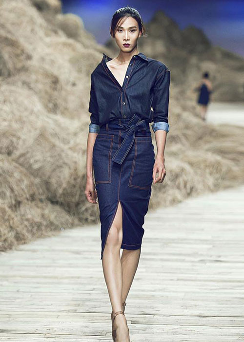 Có kỹ năng trình diễn, thần thái tốt, vóc dáng mảnh mai nhưng Mid Nguyễn lại không có thân hình với những đường cong quyến rũ như mẫu nữ. Sau phần catwalk gây sốt tại The Face 2018, anh được nhiều người đặt kỳ vọng tiến xa ở cuộc thi này.