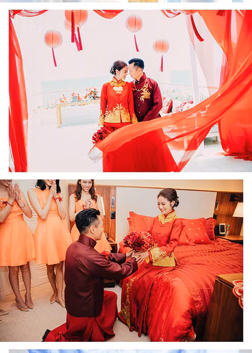 Trước khi lấy chồng đại gia, An Dĩ Hiên xuất thân trong gia đình quyền quý.