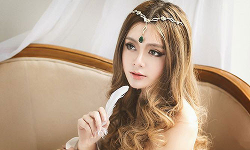 Diệp Anh từng lọt Top 5 cuộc thi "Người đẹp xứ Tuyên". Ảnh: Nhân vật cung cấp.