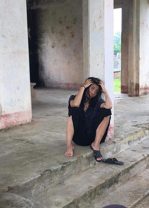 Thanh Hương cũng không ngại làm xấu mình để nhập vai Lan trong phim "Quỳnh búp bê". Ảnh: Khampha