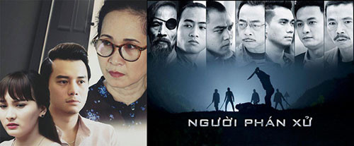 "Người phán xử" và "Sống chung với mẹ chồng" đều là phim remake. Ảnh: Dân Việt