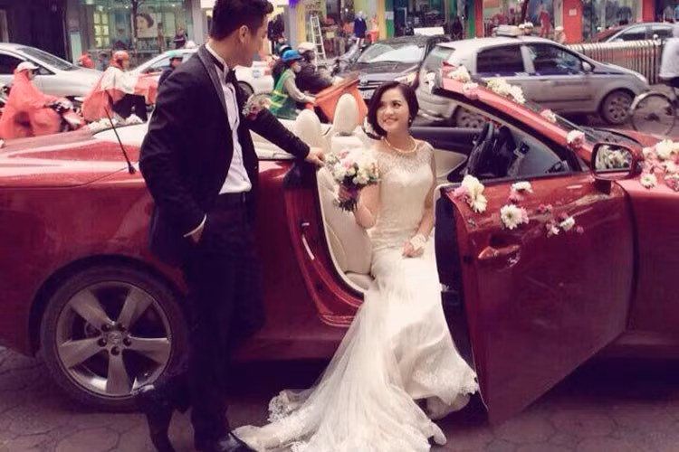 Đám cưới thần tốc của Thu Quỳnh - Chí Nhân từng khiến dư luận chú ý. Ảnh: Danviet