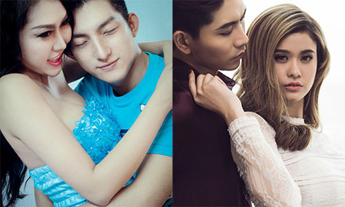 Phi Thanh Vân - Bảo Duy và Tim - Trương Quỳnh Anh là cặp đôi gây nhiều ồn ào. Ảnh: Khampha, ngoisao