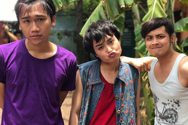 Hình ảnh Xuân Nghị trong "Xóm trọ 3D". Ảnh: FBNV