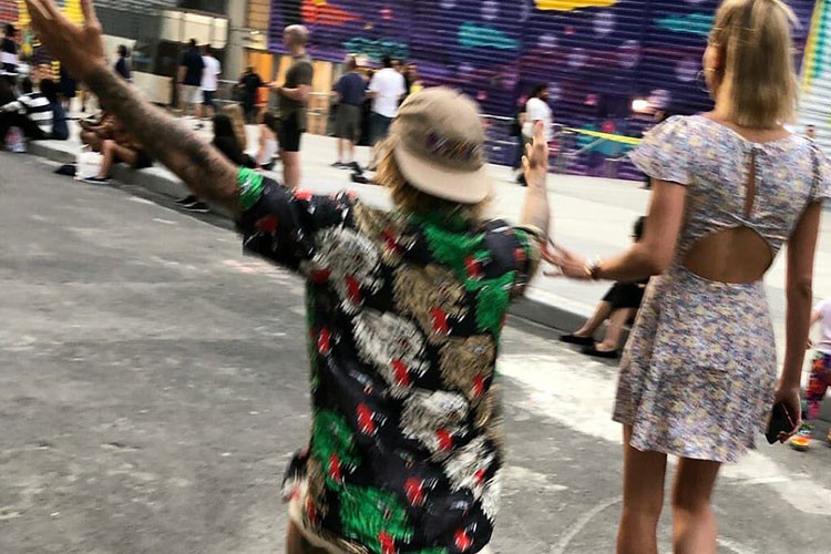 Tháng trước, trong một cuộc phỏng vấn, Hailey cho hay cô và Justin đã giữ liên lạc sau khi chia tay vào năm 2016. Ảnh: Twitter