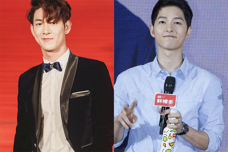 Điển trai không kém Song Joong Ki nhưng diễn xuất của Song Luân vốn không được đánh giá cao, thậm chí bị chê một màu. Ảnh: FBNV