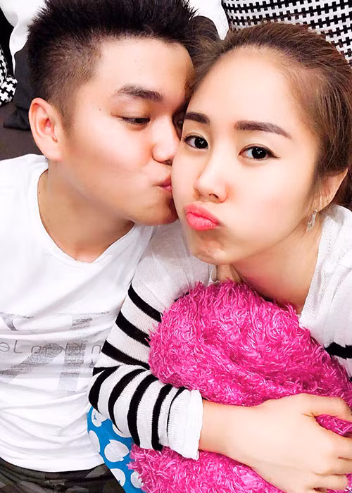 Lê Phương - nữ diễn viên phim “Gạo nếp gạo tẻ” đang hạnh phúc bên Trung Kiên sau khi qua một lần đò.