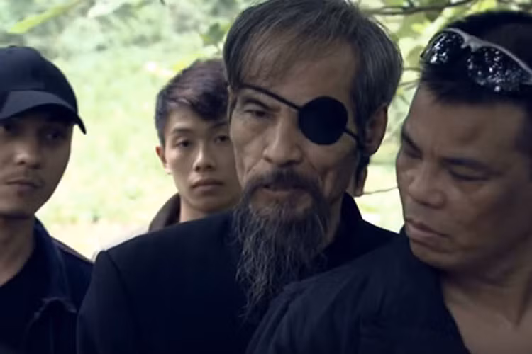 Vai Huy Bá của Mạnh Hùng cũng nhận được sự chú ý của khán giả phim “Người phán xử”. Ảnh: VTV