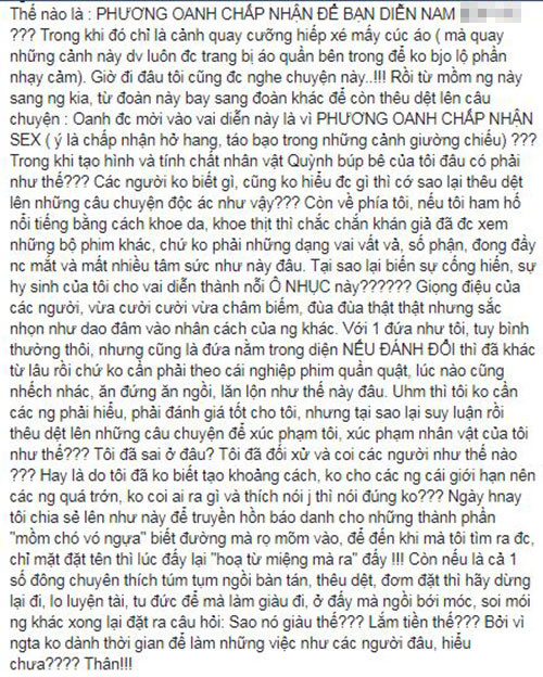 Chia sẻ của Phưng Oanh.