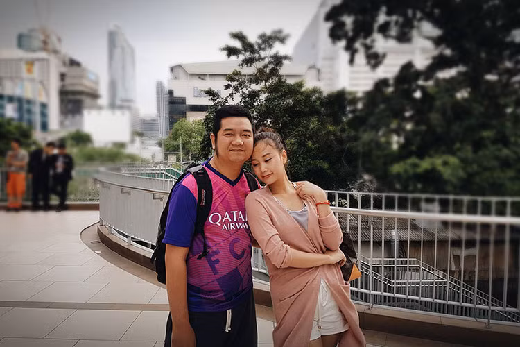 Học trò của Đàm Vĩnh Hưng sống cùng gia đình chồng sau đám cưới. Ảnh: FBNV