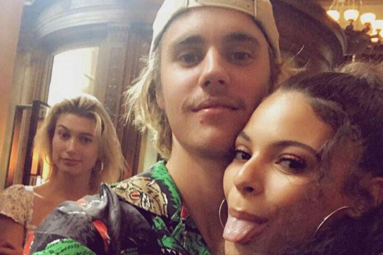 Tuần trước, Hailey và Justin cũng bị bắt gặp bên nhau tại Los Angeles, Mỹ. Ảnh: Twitter