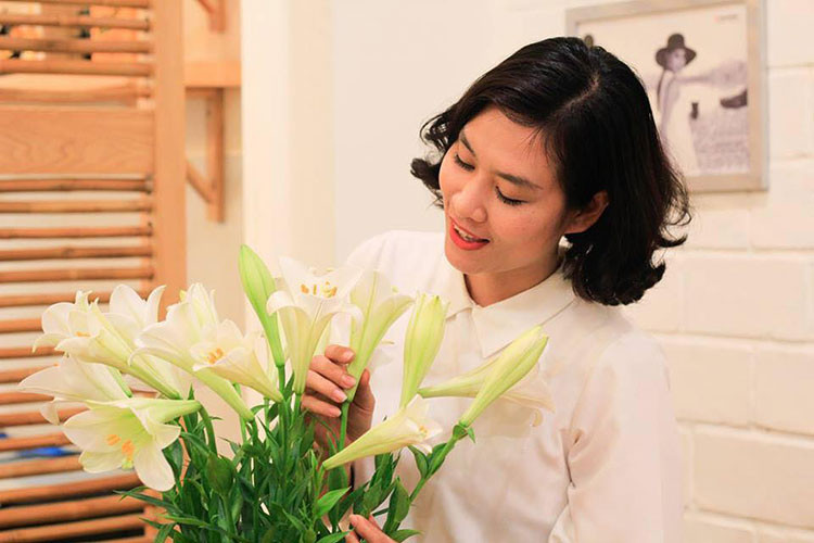 Hà Hương than thở mắc bệnh hay quên.