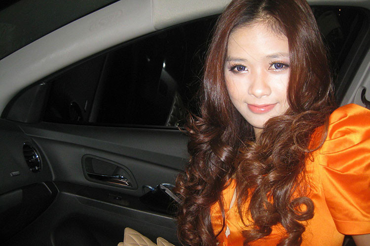 Dương Hoàng Yến chia sẻ bức ảnh selfie vào năm 2011.