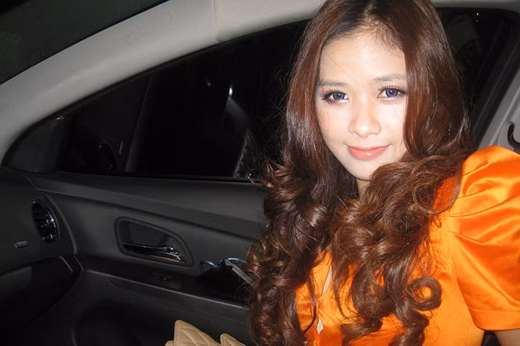 Dương Hoàng Yến chia sẻ bức ảnh selfie vào năm 2011.
