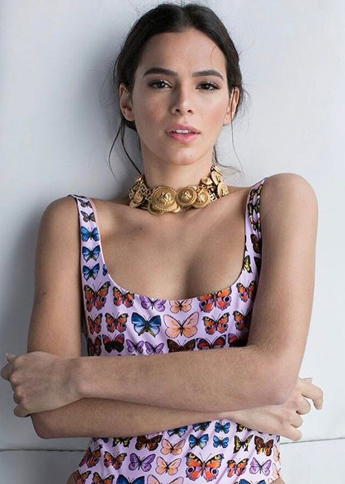 Trước thềm World Cup 2018, Bruna và bạn trai cũng gây chú ý khi đóng cảnh tình tứ trong một đoạn phim quảng cáo. Ảnh: FBNV