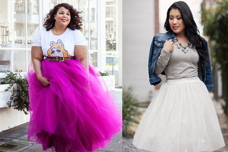 Đặc biệt, váy tutu là trang phục rất đáng cân nhắc cho nàng mũm mĩm. Chúng giúp cô gái tròn trịa thêm lạ lẫm và dễ yêu hơn so với các trang phục rộng thùng thình khác, vốn thường được nàng béo vận dụng để che khuyết điểm hình thể khá phì nhiêu.