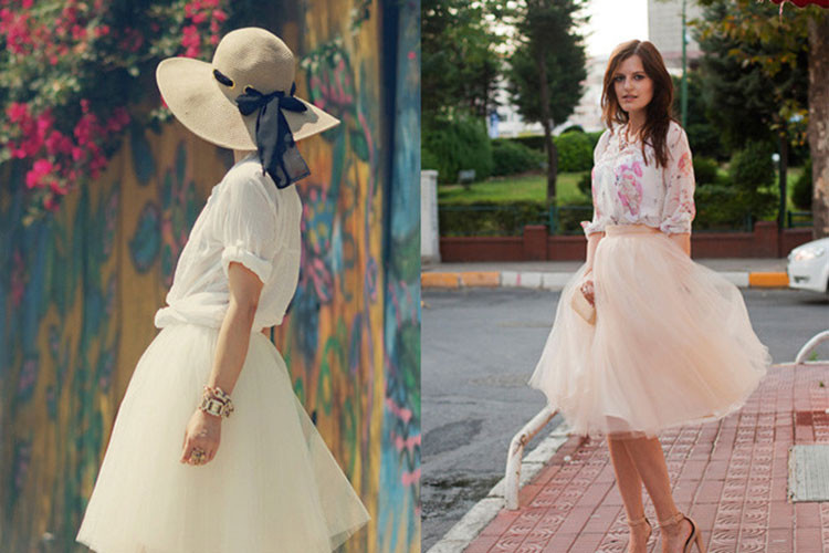 Với những nàng công sở, áo sơ mi kiểu dáng cổ điển mix cùng váy tutu mang lại vẻ đẹp vừa hiện đại, năng động, vừa rất quyến rũ và đầy nữ tính.