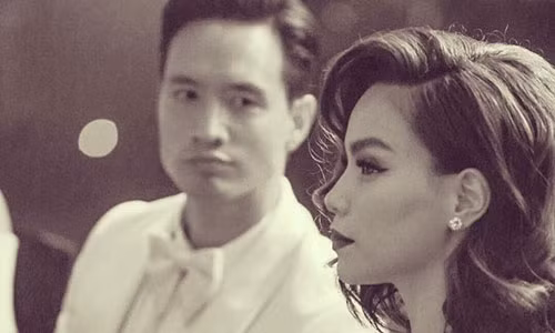 Hà Hồ - Kim Lý. Ảnh: Ngoisao