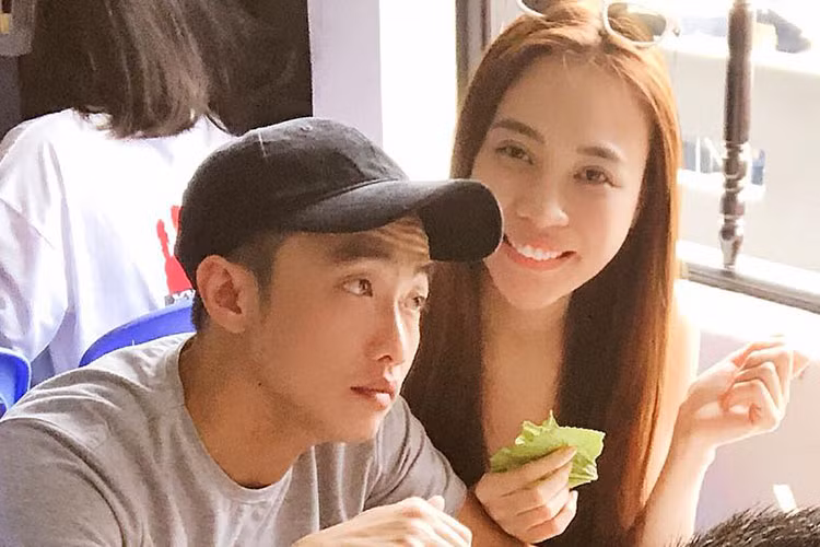 Từ khi gắn bó đến nay, Cường Đô la và Đàm Thu Trang luôn dính như sam.