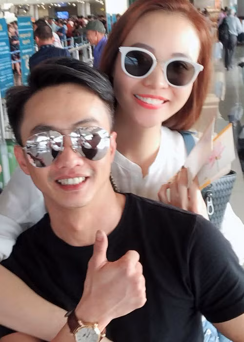 Đàm Thu Trang - Cường Đô la. Ảnh: FBNV