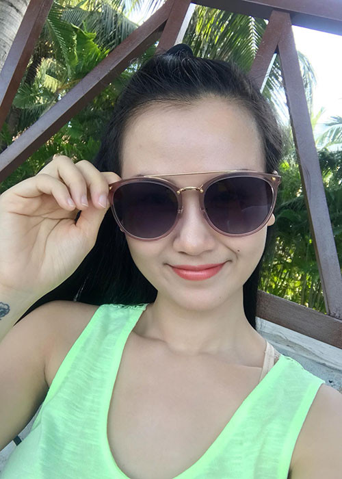 Võ Hạ Trâm đi nghỉ dưỡng để mừng sinh nhật.