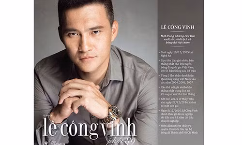 Công Vinh. Ảnh: Vietnamnet