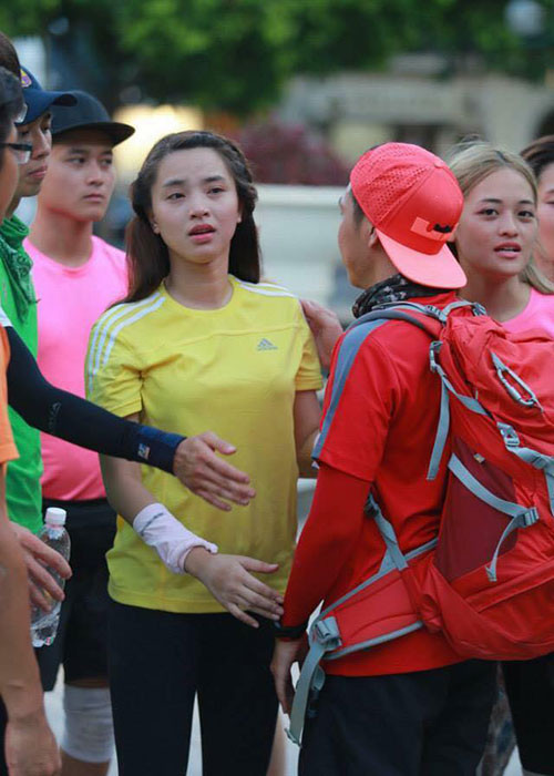 Hải Băng chia sẻ hình ảnh khi còn tham gia chương trình Cuộc đua kỳ thú.