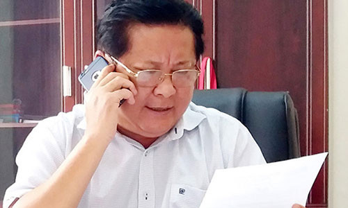 Chủ tịch UBND huyện Phú Quốc Đinh Khoa Toàn. Ảnh: Việt Toàn.