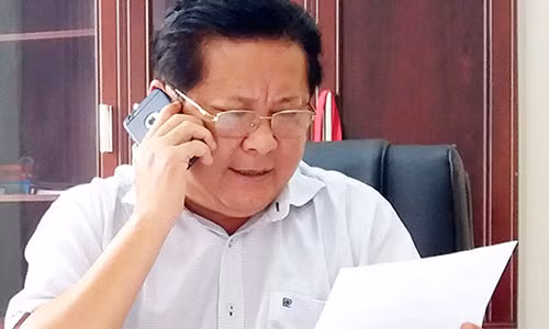 Chủ tịch UBND huyện Phú Quốc Đinh Khoa Toàn. Ảnh: Việt Toàn.