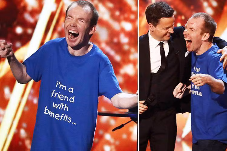 Chung kết cuộc thi Britain's Got Talent 2018 vừa khép lại với chiến thắng thuộc về nghệ sĩ hài bị câm Lost Voice Guy. Ảnh: The Sun