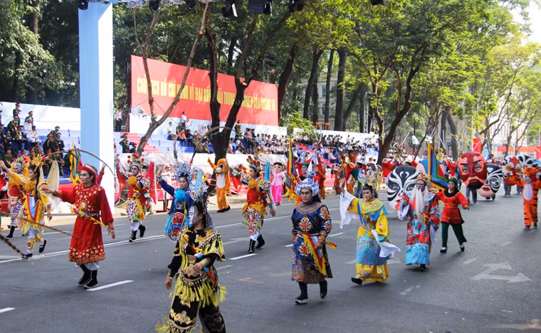Mãn nhãn lẽ tỏng duyẹt diẽu binh, diẽu hành kỷ niẹm 30/4-Hinh-29
