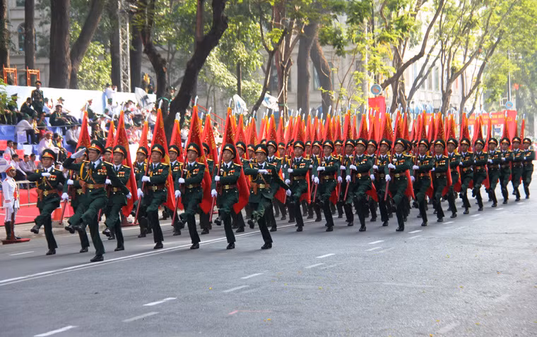 Mãn nhãn lẽ tỏng duyẹt diẽu binh, diẽu hành kỷ niẹm 30/4-Hinh-10