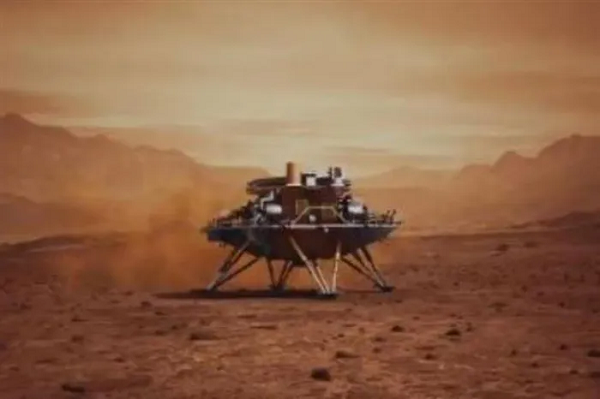 Tàu Zhurong, được đặt theo tên một vị thần lửa thần thoại của Trung Quốc, đến sau tàu thăm dò sao Hỏa mới nhất của Mỹ - Perseverance.