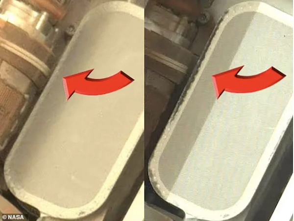 Hình ảnh chụp một bộ phận trên xe tự hành Curiosity thám hiểm sao Hỏa của NASA cũng được nhóm nghiên cứu phân tích và cho là bằng chứng về việc nấm mọc trên thiết bị này.