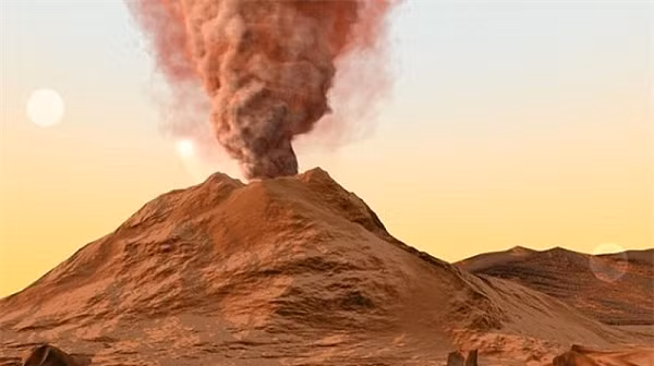 Các nhà khoa học cho rằng, động đất là nguyên nhân gây ra các vụ phun trào núi lửa, giống như trên Trái đất. Động đất đã được ghi nhận tại một khu vực đầy vết nứt của đồng bằng là Cerberus Fossae. Cách đó không xa là một hố va chạm lớn tên Zunil, cũng là yếu tố có thể kích hoạt núi lửa.