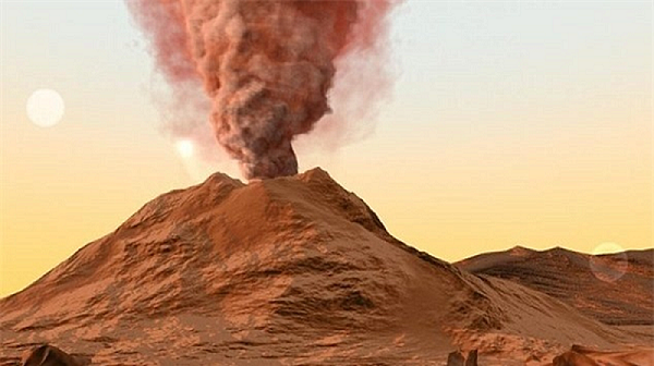 Vùng núi lửa này có vẻ tương đối mới, chứa nhiều dung nham và tro, có thể từ một vụ phun trào mạnh mẽ với cột tro bụi cao đến 10 km. Các dòng dung nham xung quanh được cho là từ một vụ phun trào gần đầy.