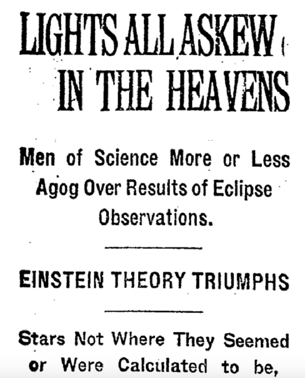 Thông qua các nghiên cứu về ảnh chụp, các chuyên gia nhận thấy, thứ khổng lồ như Mặt Trời không chỉ bẻ cong được ánh sáng mà cả không gian cũng bị uốn cong.