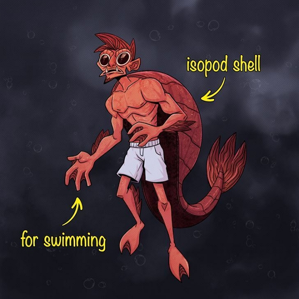 Với những điều kiện khắc nghiện như vậy, con người muốn tồn tại ở sao Mộc buộc phải bắt chước những sinh vật sống ở tầng nước sâu. Chúng ta sẽ giống như những động vật có đôi chân nhỏ và lớp vỏ cứng để bảo vệ cơ thể khỏi bức xạ của sao Mộc.