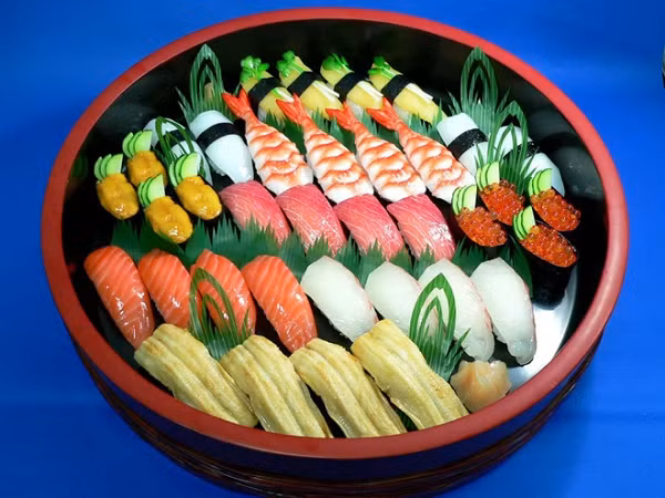 Đây là hình ảnh 3D trong menu đồ ăn của một nhà hàng, thu hút sự quan tâm của khách vào món ăn hơn.