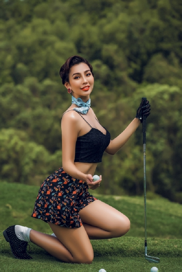 “Đến với Golf, Hải Anh không chỉ rèn luyện được 1 sức khoẻ tốt, dẻo dai, mà còn cải thiện vóc dáng một cách đáng kể, nhưng quan trọng hơn hết là bộ môn mang lại cho Hải Anh cũng như các nữ Golfer sự mạnh mẽ, quyết liệt và tự tin vào chính mình. Khi đã có sự tự tin là bạn đã thành công tới 80%!” – Cô nàng cho hay