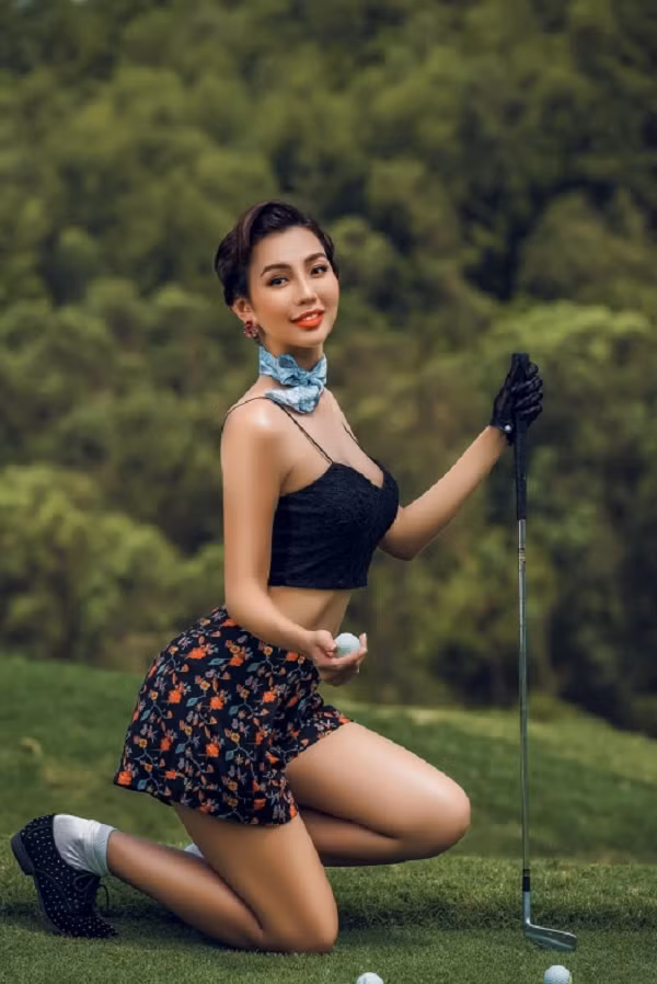 “Đến với Golf, Hải Anh không chỉ rèn luyện được 1 sức khoẻ tốt, dẻo dai, mà còn cải thiện vóc dáng một cách đáng kể, nhưng quan trọng hơn hết là bộ môn mang lại cho Hải Anh cũng như các nữ Golfer sự mạnh mẽ, quyết liệt và tự tin vào chính mình. Khi đã có sự tự tin là bạn đã thành công tới 80%!” – Cô nàng cho hay