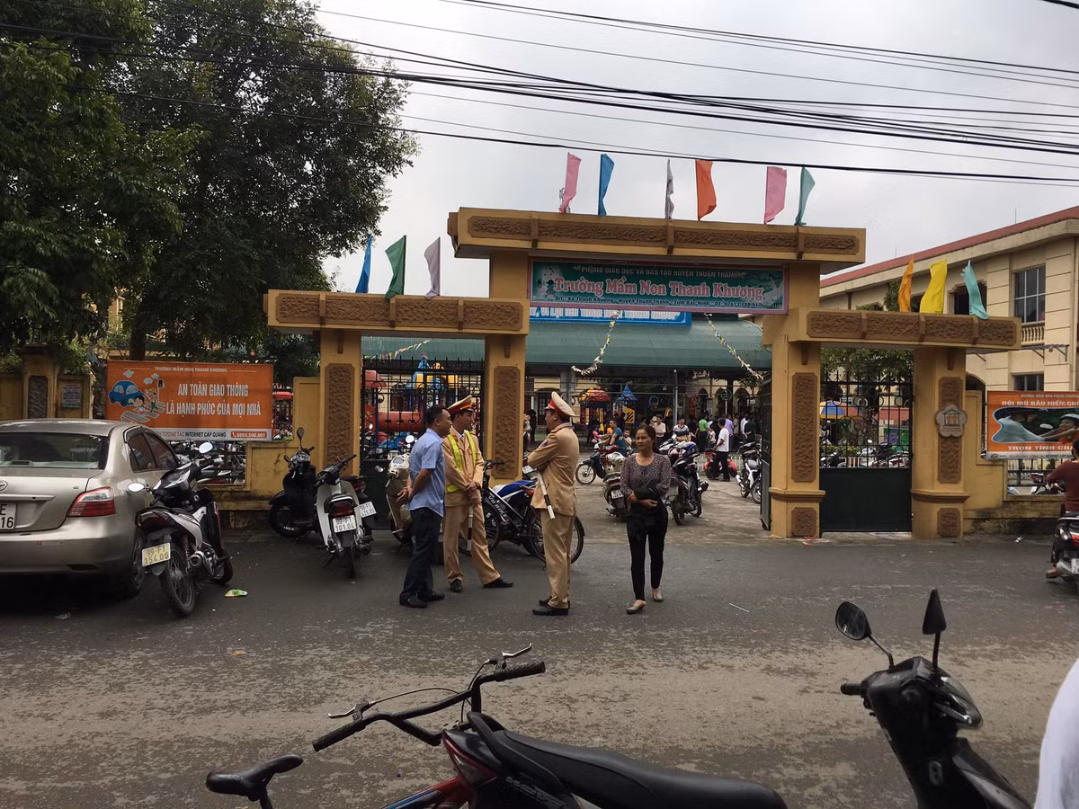 Thit thoi “vao” Truong mam non Thanh Khuong: Ngung nhap thuc pham Cong ty Huong Thanh