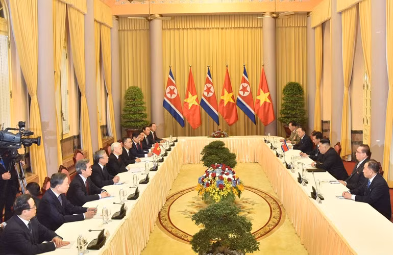 Tong Bi thu: Chu tich Trieu Tien tham Viet Nam la dau moc moi, rat quan trong