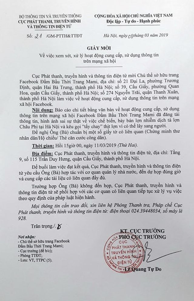 Chu fanpage “Dam Bau Thoi Trang Mami” tung tin sai su that dich ta lon?-Hinh-2