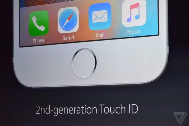  8. Cải tiến Touch ID: iPhone 6S và 6S Plus cũng được cải tiến cảm biến vân tay. Touch ID giờ đây mang lại tốc độ quét nhanh hơn gấp đôi phiên bản trước.