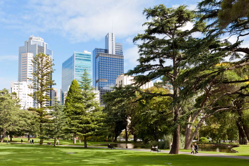 Nằm ở rìa phía Đông Bắc của khu trung tâm thương mại ngoại ô Carlton, thành phố Melbourne, bang Victoria, vườn Carlton ở Australia là một trong những khu vườn cổ xưa nổi tiếng nhất của thế giới.