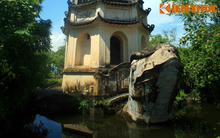 Hình tượng rùa khổng lồ ở tháp Cửu Phẩm Liên Hoa, chùa Cổ Lễ, Nam Định. Trong Tứ linh, con rùa biểu trưng cho sự bền vững, trường tồn. Điều này xuất phát từ thực tế rùa là loài vật có mai cứng, rất khó "làm thịt", lại có tuổi thọ rất cao, đến hơn 100 năm.